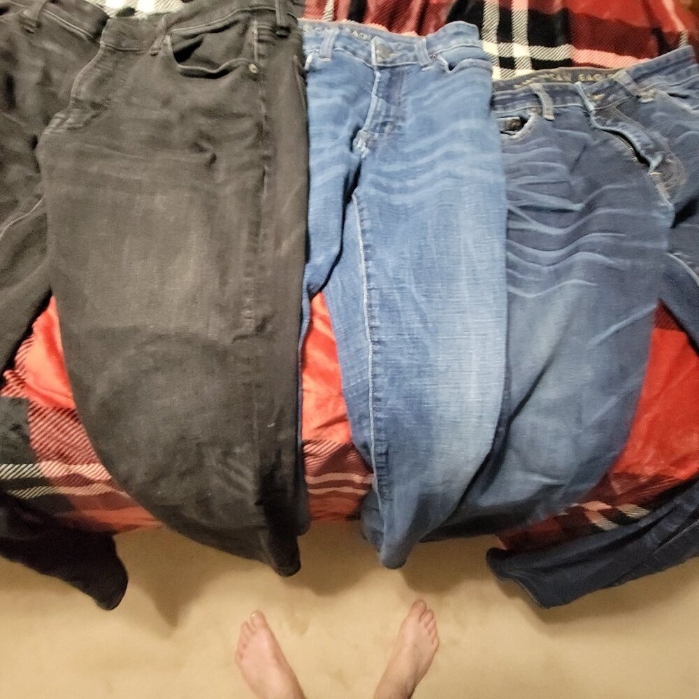 American Eagle Jeans 31x32 Slim Fit 3 Pairs